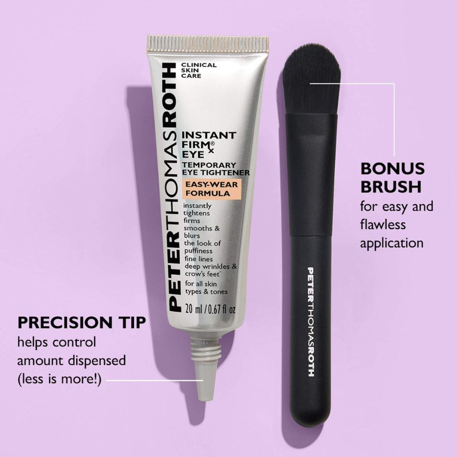 Peter Thomas Roth Instant FirmX Eye – Temporary Eye Tightener 20 ml (with Brush)