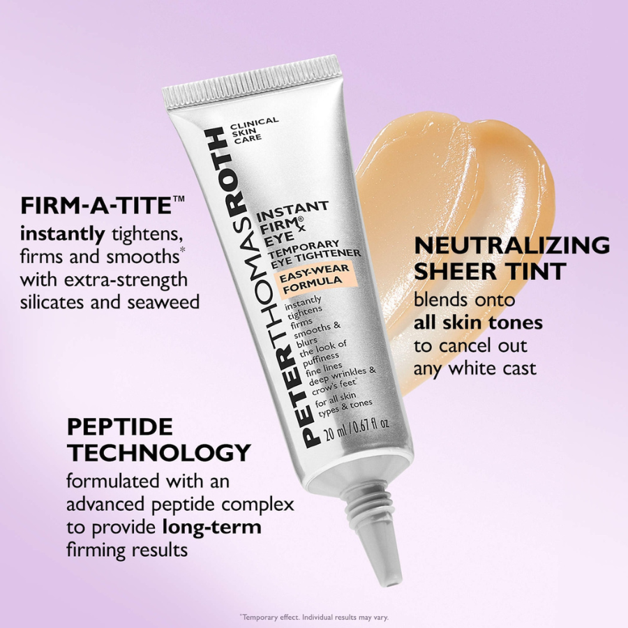 Peter Thomas Roth Instant FirmX Eye – Temporary Eye Tightener 20 ml (with Brush)