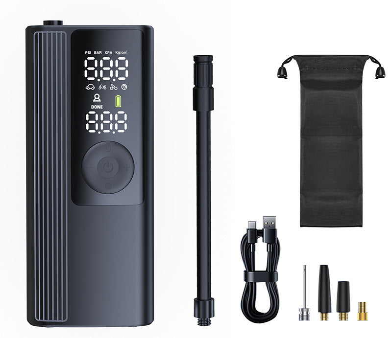 Rechargeable Tyre Inflator Cordless Battery Powered Pump