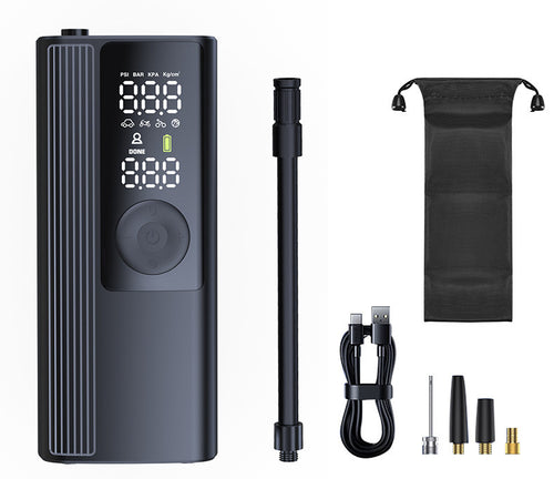 Rechargeable Tyre Inflator Cordless Battery Powered Pump